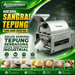 Mesin Sangrai Tepung Agrowindo AGR-SGRT50