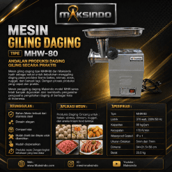 Mesin Giling Daging MHW-80