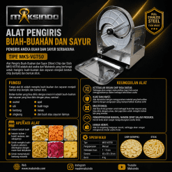 Mesin Pengiris Buah-Buahan dan Sayur (Slicer) MKS-VGT50