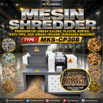 Mesin Mini Shredder Penghancur Limbah MKS-CP30B