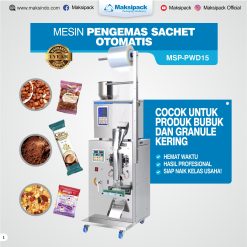 Mesin Pengemas Sachet Otomatis MSP-PWD15
