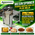 Mesin Spinner Peniris Minyak SPIN-M1.5 Agrowindo
