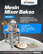 Mesin Mixer Bakso MKS-MX1