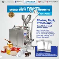 Mesin Pengemas Sachet Pasta & Cairan Otomatis MSP-SMB100