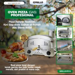 Mesin Oven Pizza (Gas) GRILLO-PZ16