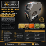 Mesin Perajang Serbaguna Bentuk Stick/Serut AGR-SLM300