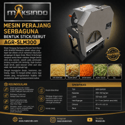 Mesin Perajang Serbaguna Bentuk Stick/Serut AGR-SLM300