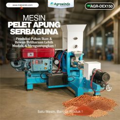 Mesin Pelet Apung Serbaguna AGR-DEX150