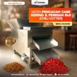 Mesin Pencacah Cabe Kering dan Pemisah Biji (Chili Cutter) MKS-Chili300
