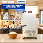 Mesin Gas Rice Cooker (Steamer) 8 Rak ADT-STM8