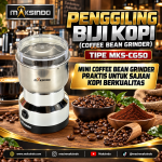 Mesin Penggiling Biji Kopi, Bumbu, Herbal dan Biji-Bijian (Coffee Bean Grinder) Maksindo MKS-CG50