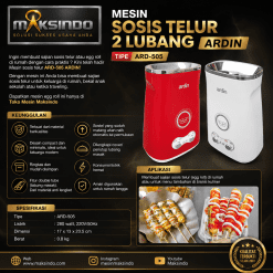 Mesin Sosis Telur 2 Lubang ARDIN ARD-505