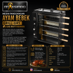 Mesin Panggangan Ayam Bebek Gas Rottiseries GRILL-GR1