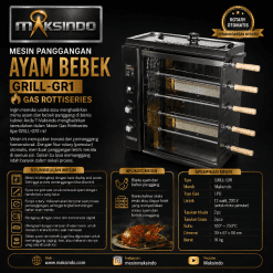 Mesin Panggangan Ayam Bebek Gas Rottiseries GRILL-GR1