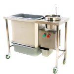 Mesin Pelapis Tepung Ayam Ala KFC (Breading Table) Elektrik Maksindo MKS-BRT145