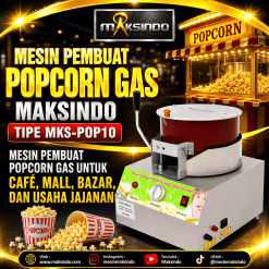 Mesin Popcorn Gas (MKS-POP10)
