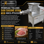 Pemisah Tulang Dan Daging Ayam PTA-300