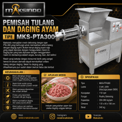 Pemisah Tulang Dan Daging Ayam PTA-300