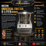 Universal Fritter 6 Liter (MKS-UV6A)