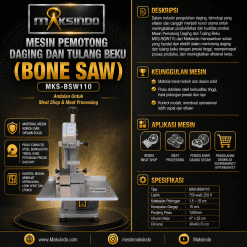 Mesin Mesin Pemotong Daging dan Tulang Beku (Bone Saw) MKS-BSW110