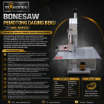 Bonesaw Pemotong Daging Beku (BSW210)