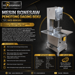 Bonesaw Pemotong Daging Beku (BSW300)