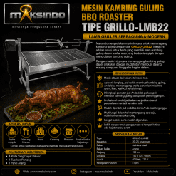 Mesin Kambing Guling BBQ Roaster (GRILLO-LMB22)