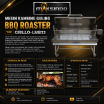 Mesin Kambing Guling Gas (GRILLO-LMB33)