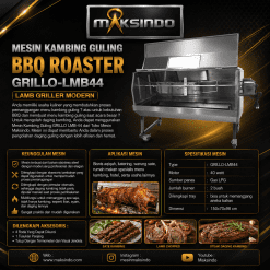 Mesin Kambing Guling GAS (GRILLO-LMB44)