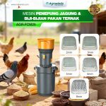 Mesin Penepung Jagung & Biji-Bijian Pakan Ternak AGR-FCM25