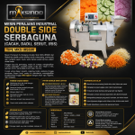 Mesin Perajang Industrial Double Side Serbaguna (Cacah, Dadu, Serut, Iris) MKS-IRS600