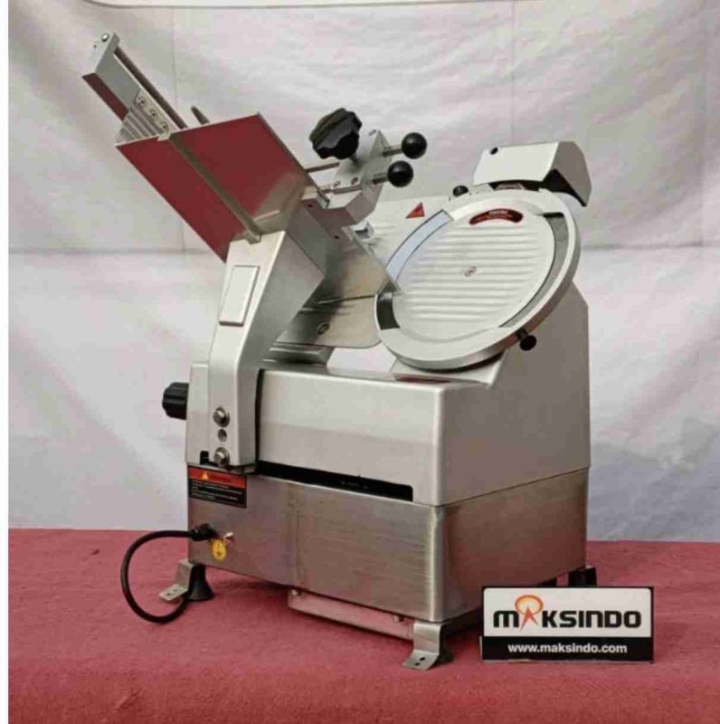 Mesin Otomatis Pengiris Daging Beku, Keju, Tempe, Kerupuk Serbaguna (Meat Slicer) Maksindo MKS-M250A1 - Gambar 6