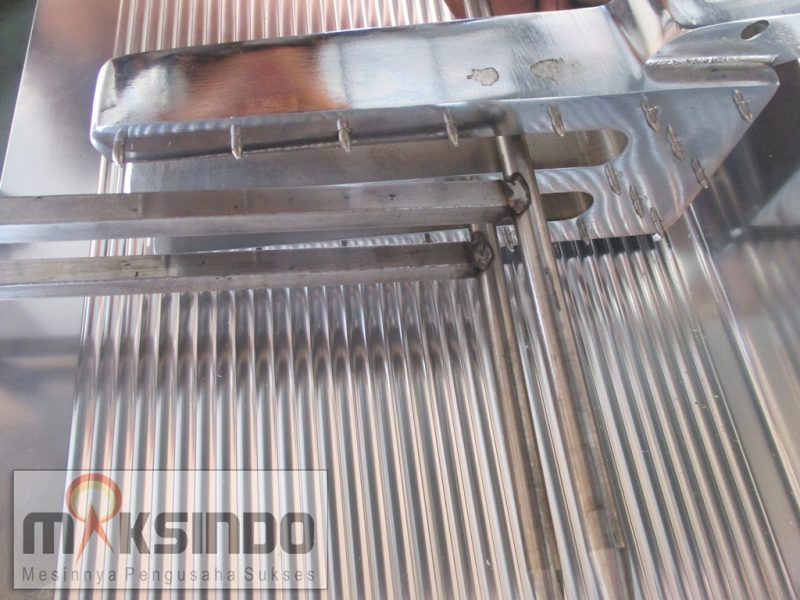 Mesin Otomatis Pengiris Daging Beku, Keju, Tempe, Kerupuk Serbaguna (Meat Slicer) Maksindo MKS-M250A1 - Gambar 9