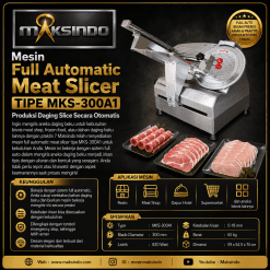 Mesin Full Automatic Meat Slicer MKS-300A1