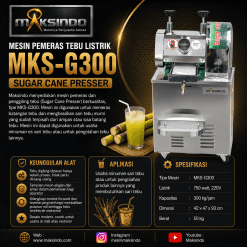 Mesin Pemeras Tebu Listrik MKS-G300
