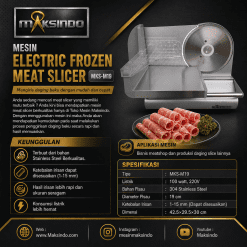 Mesin Electric Frozen Meat Slicer MKS-M19