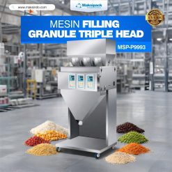 Mesin Filling Granule Triple Head Maksipack MSP-P9993