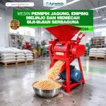 Mesin Pemipih dan Pemecah Jagung, Melinjo dan Memecah Biji-Bijian Multifungsi AGR-CC55