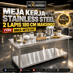 Meja Kerja Stainless MKS-WTS180