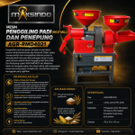 Mesin Penggiling Padi (Rice Mill) Dan Penepung AGR-RMD4021