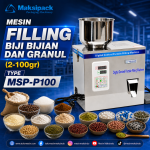 Mesin Filling Biji bijian dan Granul (2-100gr) MSP-P100