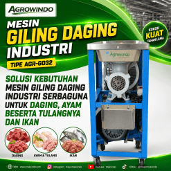 Mesin Giling Daging Industri AGR-GD32