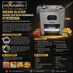 Mesin Slicer Daging dan Buah Kombinasi MKS-MSL33
