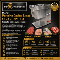Mesin Pengiris Daging Segar (MSL95)