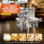 Mesin Pencetak Kulit Lumpia dan Risoles Serbaguna (MKS-RSL21B) Plus Conveyor & Kipas Pendingin