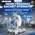 Mesin Pengemas Sachet Otomatis Volumetric MSP-SEM100 Maksipack
