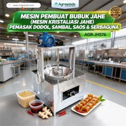 Mesin Pembuat Bubuk Jahe (Mesin Kristalisasi Jahe) Agrowindo AGR-JHS76