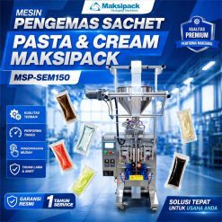 Mesin Pengemas Sachet Pasta & Cream Maksipack MSP-SEM150
