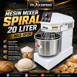 Mixer Spiral 20 Liter MKS-SP20