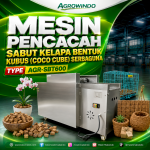Mesin Pencacah Sabut Kelapa Bentuk Kubus (Coco Cube) Serbaguna AGR-SBT600